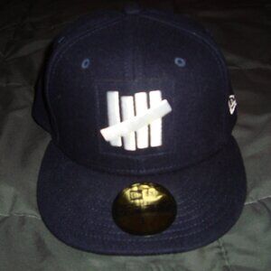 Undefeated x New Era Micro Icon 59fifty Fitted Hat Men’s Sz 7 1/2 Pre-Owned